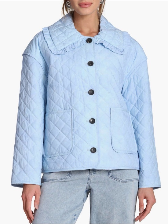 bagatelle Jackets & Blazers - NEW…Bagatelle Quilted Ruffle Collar Jacket